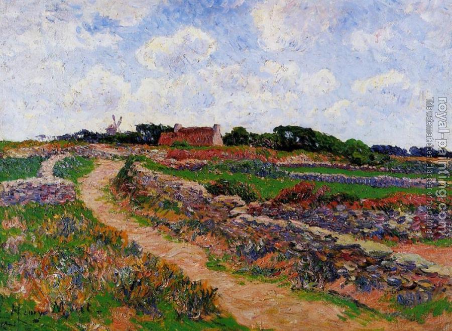 Henri Moret : A Path in Clohars, Finistere